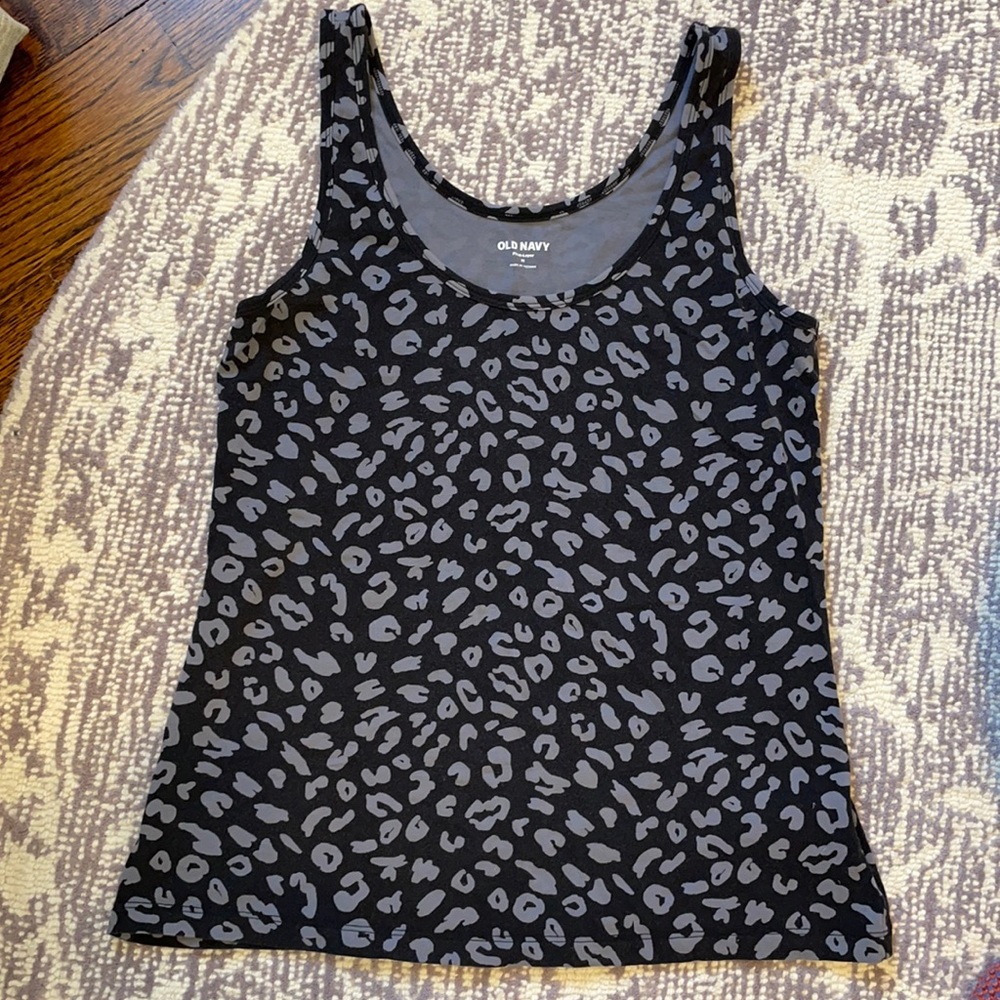 Leopard print tank
